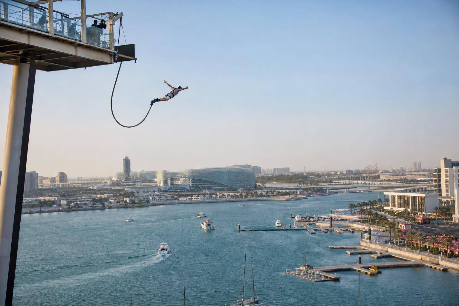 Bungee at Yas Bay Opens on 1 November on Yas Island
