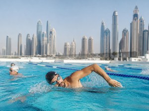 Swimming in Dubai