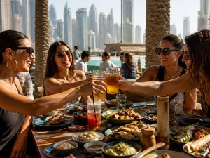 Brunch Takeover in Dubai with @helahamdi