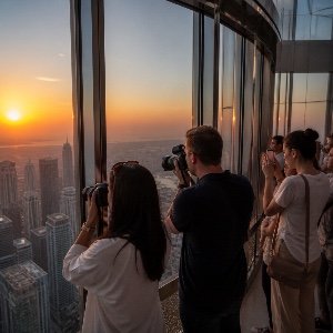 Burj Khalifa At The Top in Dubai