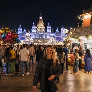 Global Village Night in Dubai