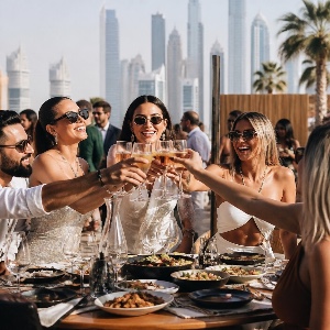 Brunch Takeover in Dubai with @Karimkrida